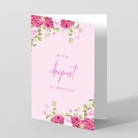 Picture of With Deepest Sympathy – Condolence Card